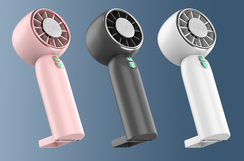New cross-border high-speed handheld fan, desktop usb charging turbine fan, ice pack cooling pocket mini fan pic 17