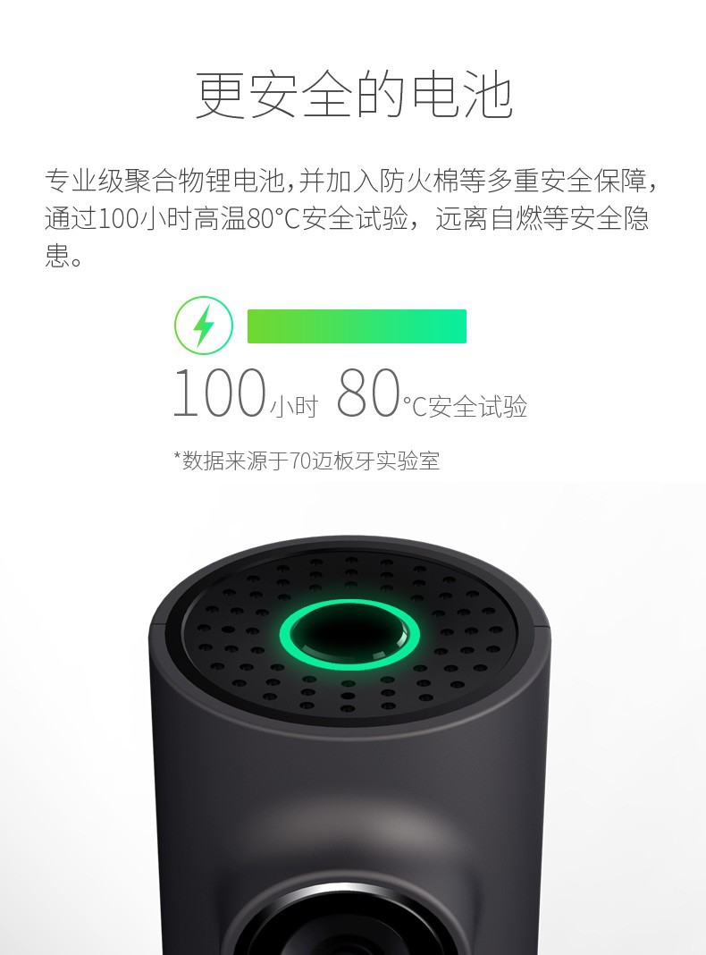 70迈行车记录仪1S智能高清夜视语音1080P无线wifi车载详情10