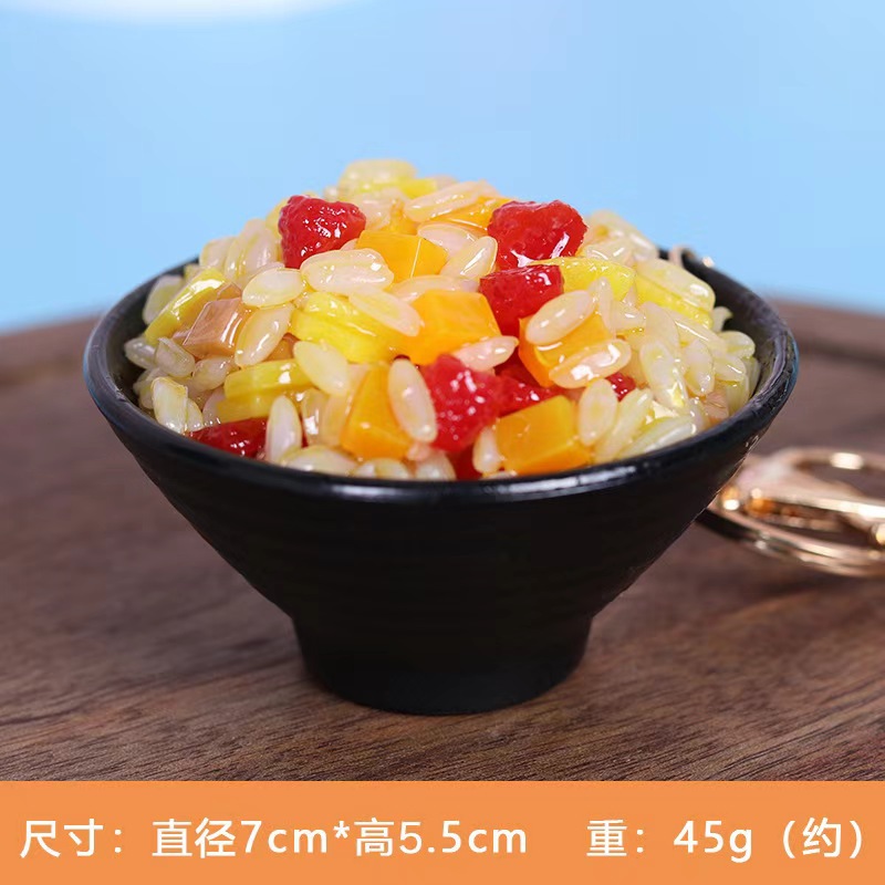 仿真沙冰小黑碗蛋糕模型冰激凌食物道具装饰物冰粉道具详情12