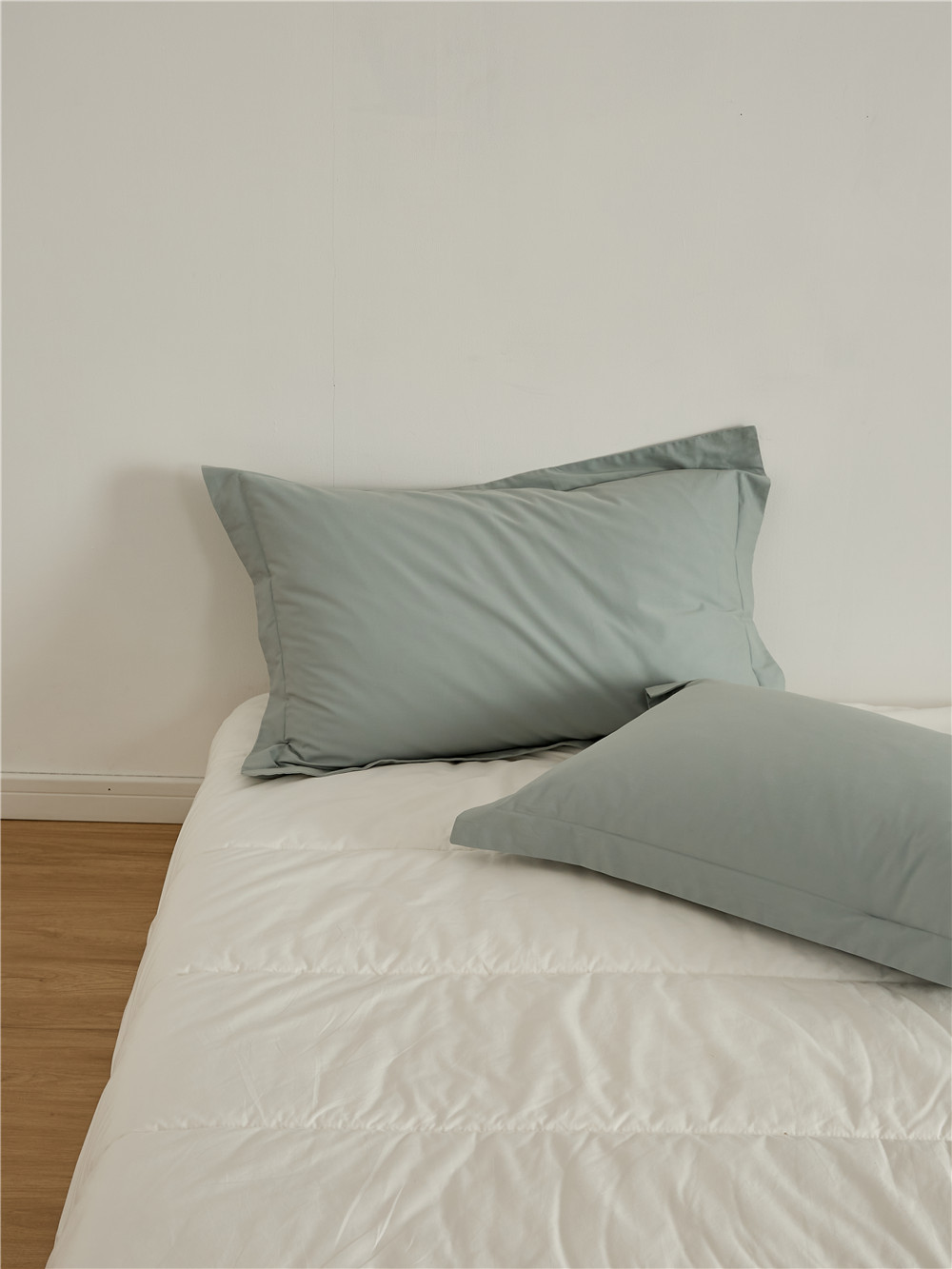 Long-staple cotton single item, all-cotton brushed quilt cover bed, simple pigment color pure cotton autumn and winter 1.8m bedding pic 114