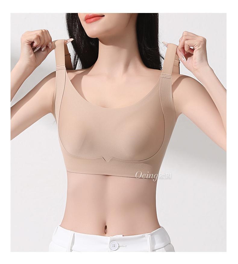 Summer ultra-thin foundation for women, leaving no trace, back-tightening, breast reduction, anti-sagging and slimming bra cover pic 21