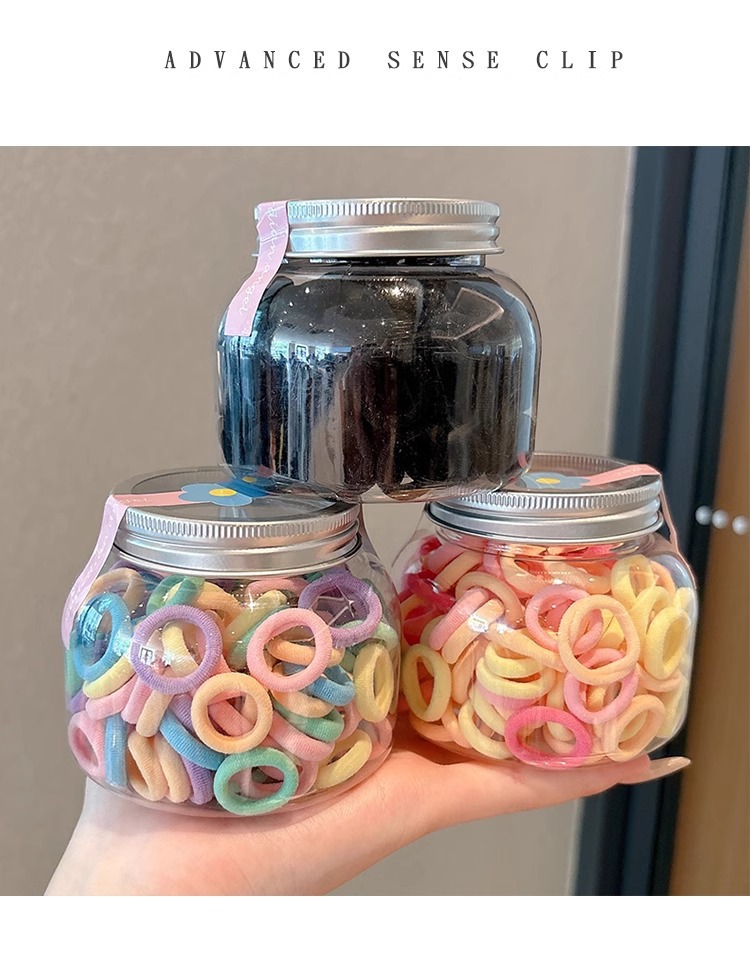 儿童不伤发毛巾圈女宝宝高弹力头绳发饰小女孩拇指橡皮筋扎头发圈详情10