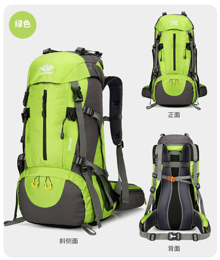 Yitu Hiking Bag, Cross-border Outdoor Sports, large-capacity nylon backpack, multi-functional outdoor backpack for hiking and sports pic 25