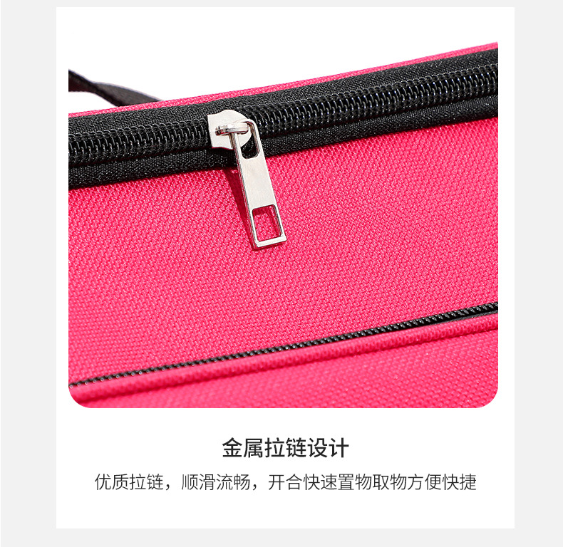 厂家直销大容量冰包便携折叠野餐包露营方形斜跨包上班族午餐包详情14