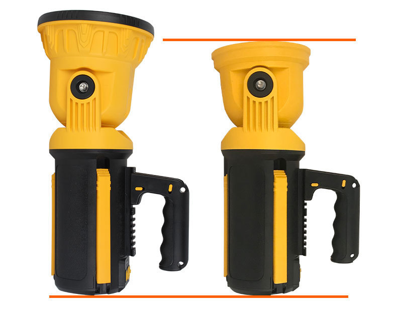 The new cross-border TYPE-C high-intensity portable searchlight, multi-functional with a stand, foldable work light and portable lamp pic 9