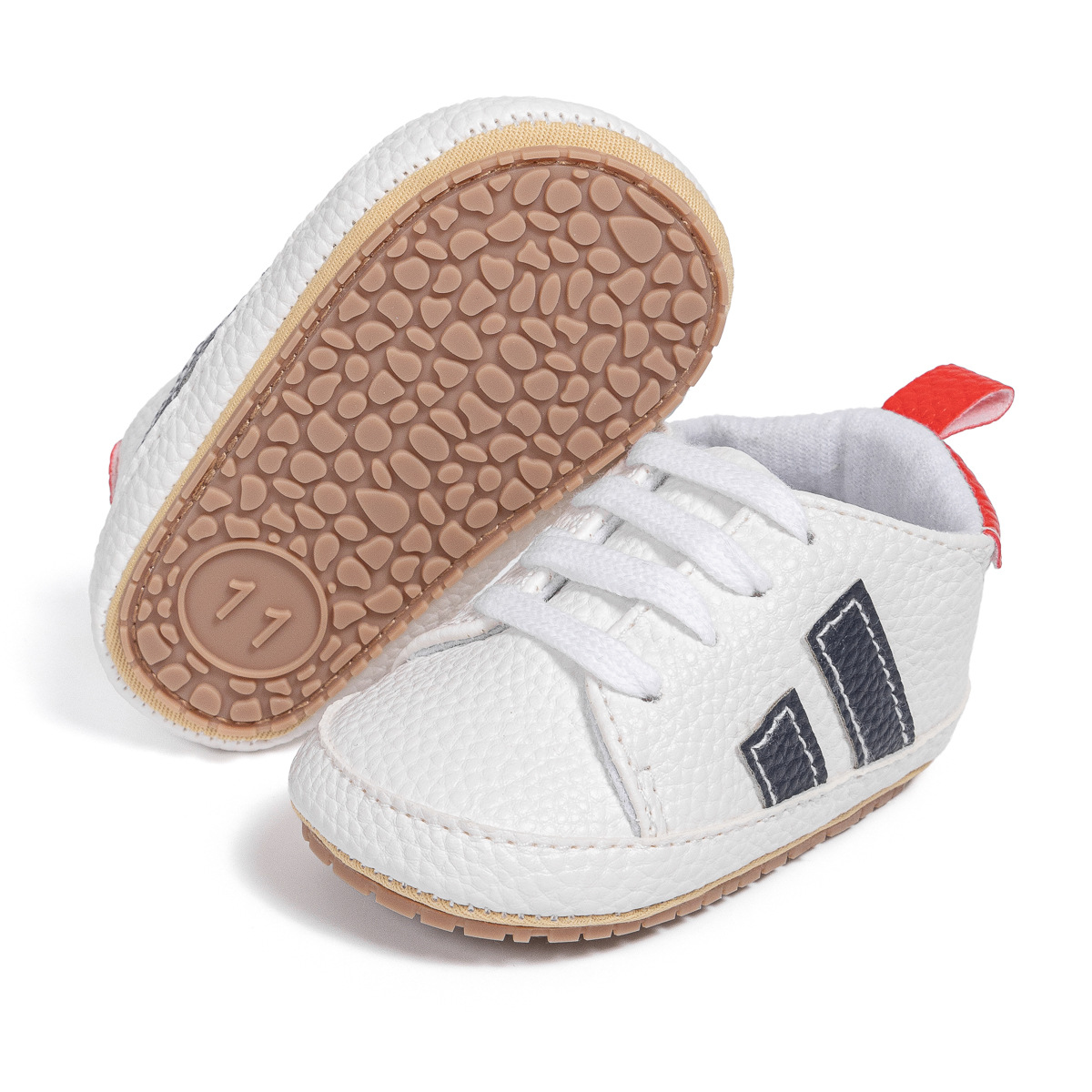 2025春夏新款白色婴儿休闲鞋男宝宝鞋软底学步鞋baby shoes详情15