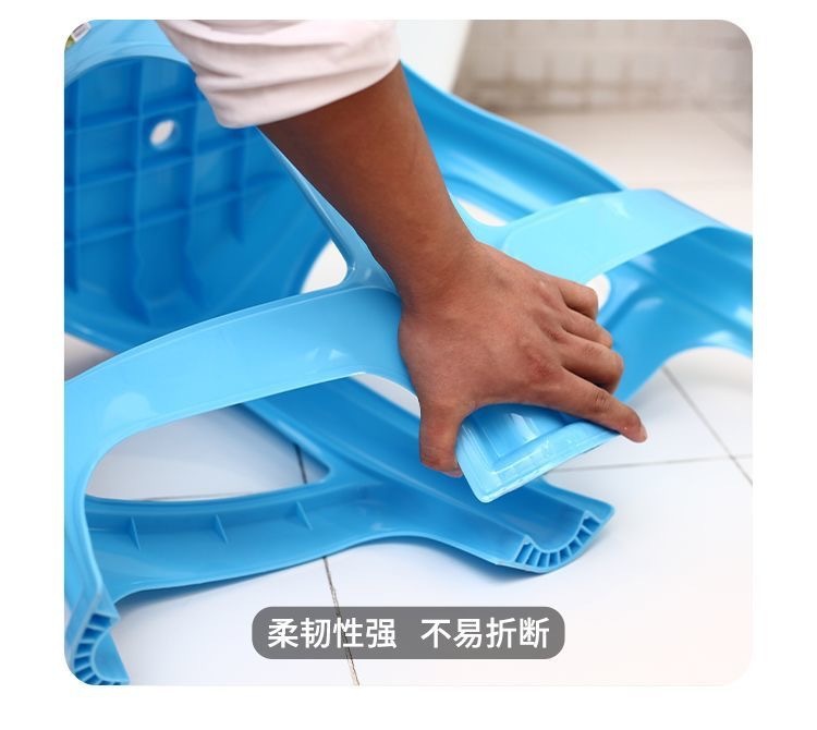 特厚红色塑料凳】加厚家用大排档婚宴喜宴餐厅饭馆用厂家直销批发详情4