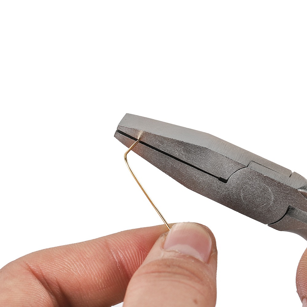 55# steel hand pliers, jewelry pliers, 5-inch mini pliers, chromium-vanadium steel stainless pointed pliers, jewelry tool pliers pic 34