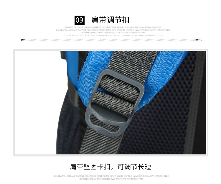 New fashionable outdoor mountaineering large-capacity lightweight hiking fitness travel bag, simple backpack for junior and senior high school students pic 40