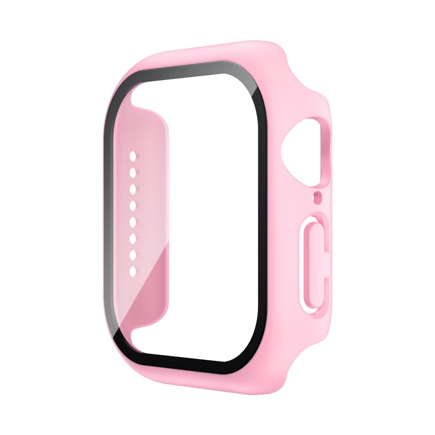 苹果手表保护壳适用iwatch s10手表壳防摔PC喷油钢化膜s9壳膜一体详情28