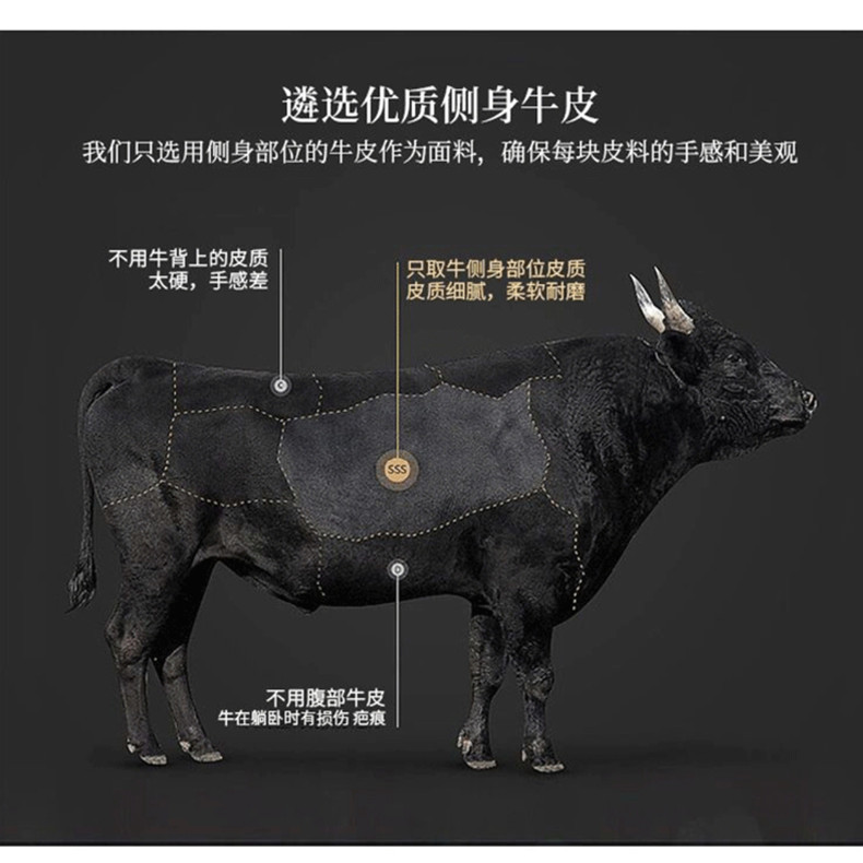 头层牛皮真皮弹力新款瘦瘦靴大码粗跟高跟短靴女秋冬厚底马丁靴详情6