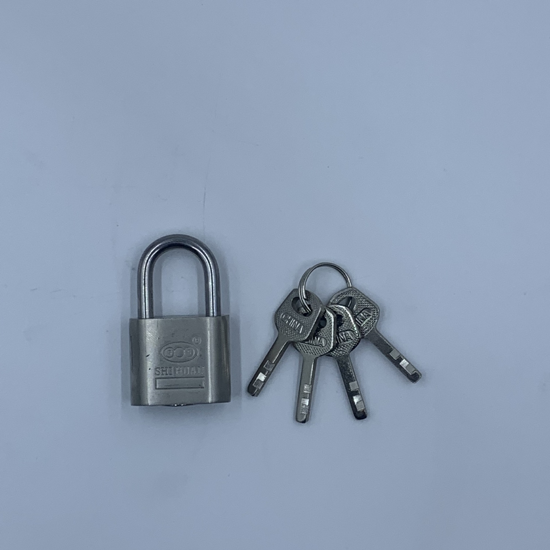 Factory wholesale large rounded corner blade locks, stainless steel imitation padlocks, storage cabinet locks, student dormitory locks, anti-theft and anti-picking locks pic 11