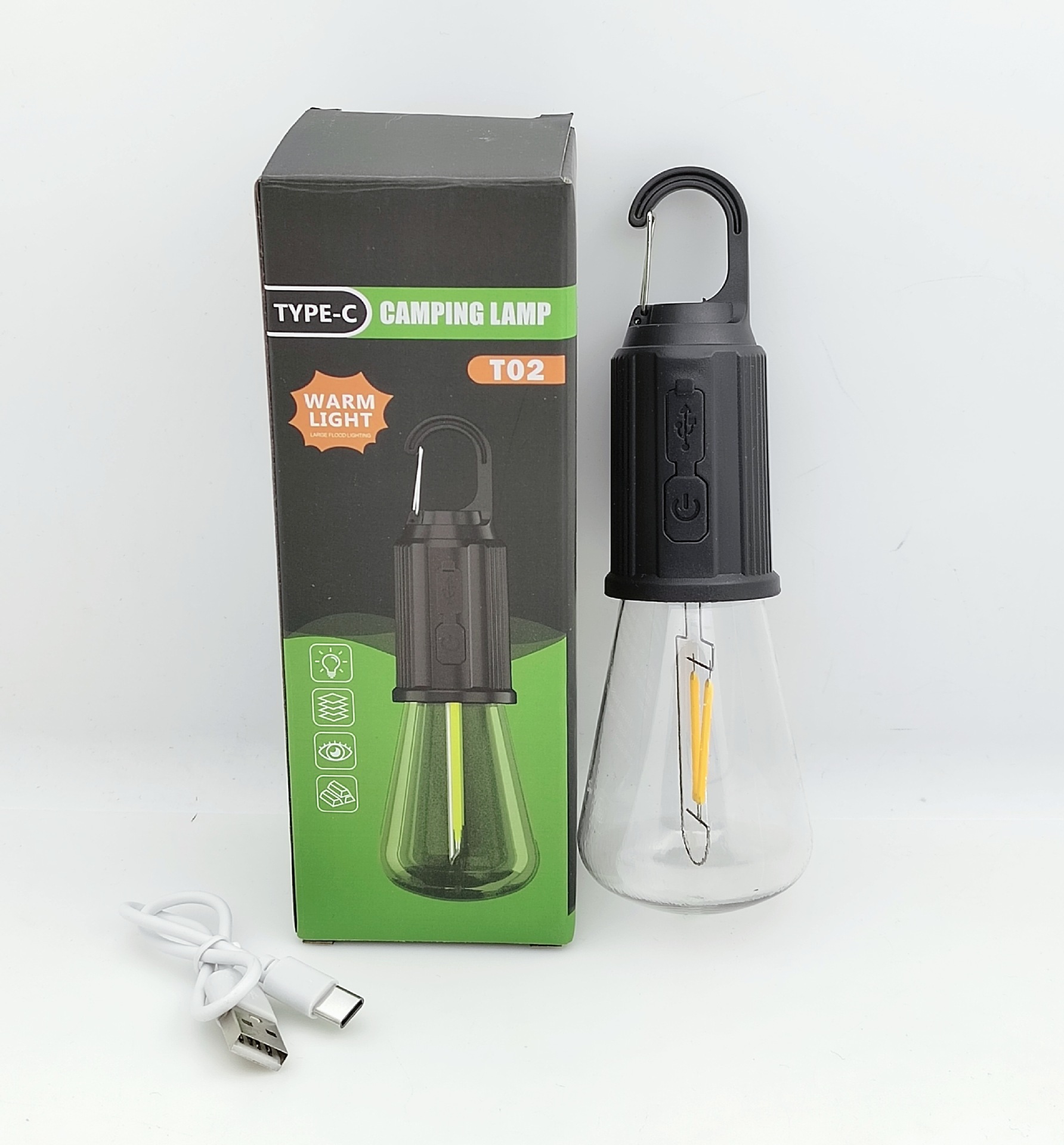 充电球泡灯应急暖光灯泡户外营地帐篷灯露营灯氛围灯夜市摆摊灯泡详情21