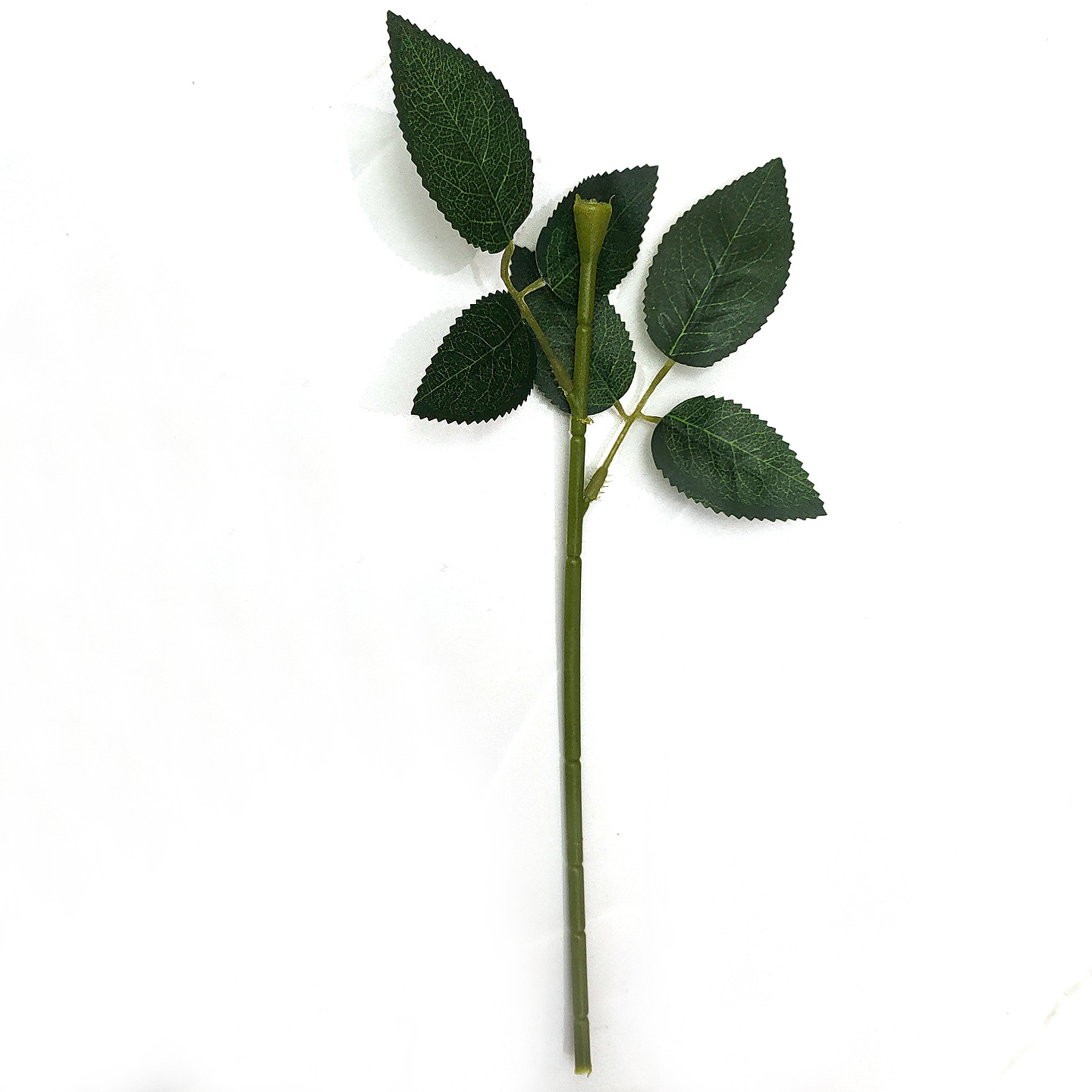 仿真玫瑰花杆配件带叶香皂花花枝玫瑰枝园艺装饰办公文化用仿真植物详情2