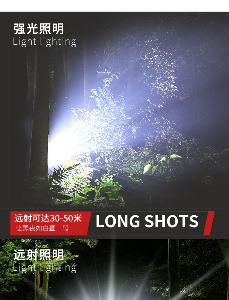 跨境太阳能手提灯充电投光灯户外露营灯便携家用移动应急照明灯详情6