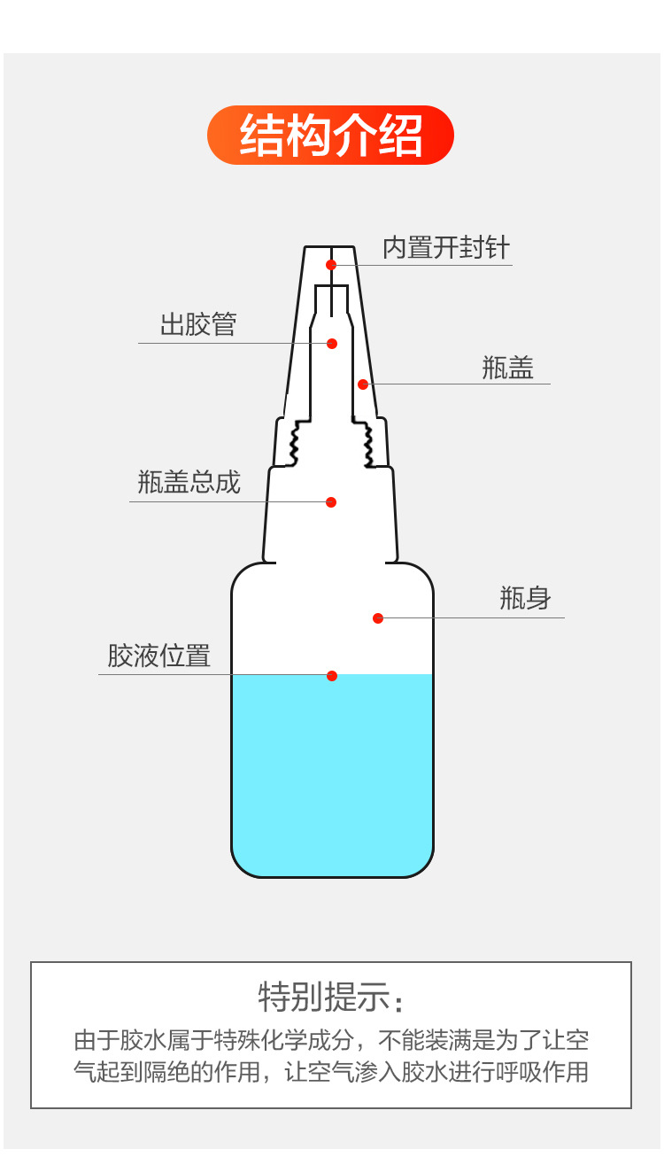 强力胶水万能补鞋补胎粘铁金属木材陶瓷水管塑料防水焊接剂油脂胶详情37