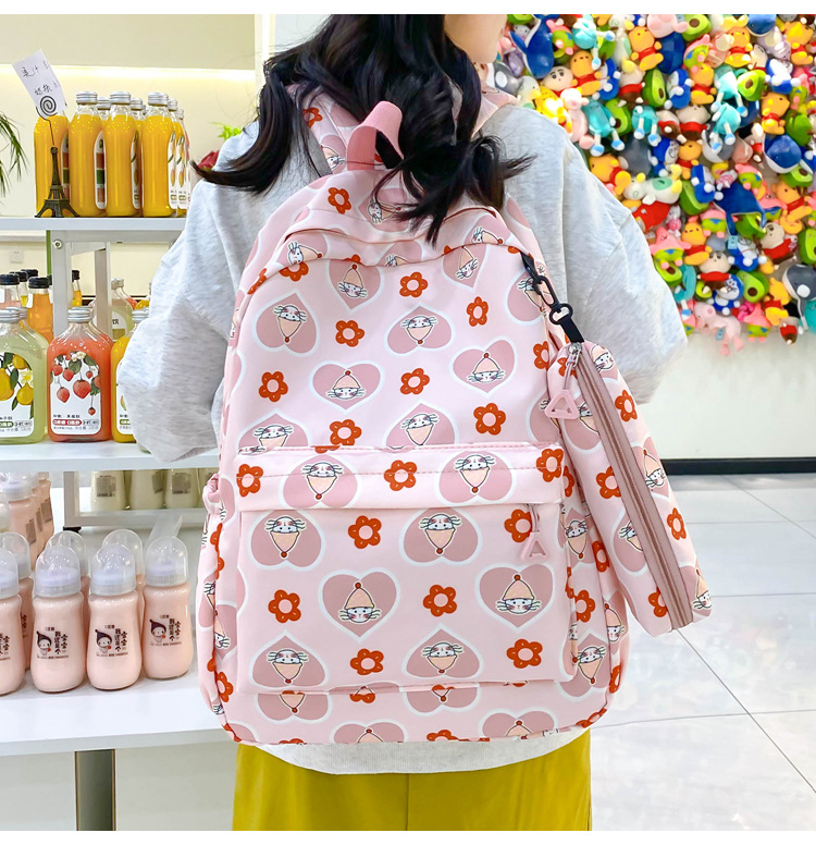 Fábrica nueva escuela primaria mochila escolar niños niñas 1-6 grado dulce lindo ligero casual mochila al por mayor pic 15