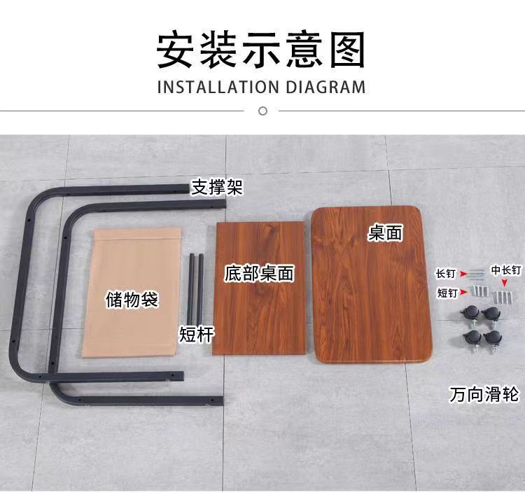 可移动小茶几小户型带轮边几客厅沙发家用简约小桌子卧室床边桌柜详情16