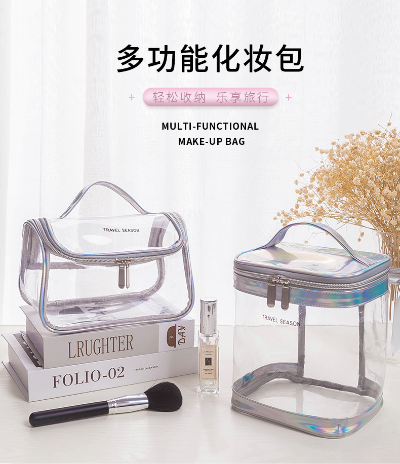 洗漱包大容量ins风便携手提旅行化妆包收纳袋批发便携化妆收纳详情2