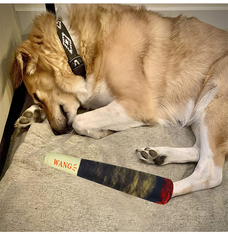 Customized dog vocal cigar model plush toys, pet-shaped cute gifts wholesale plush dolls, stuffed toys, dolls pic 24