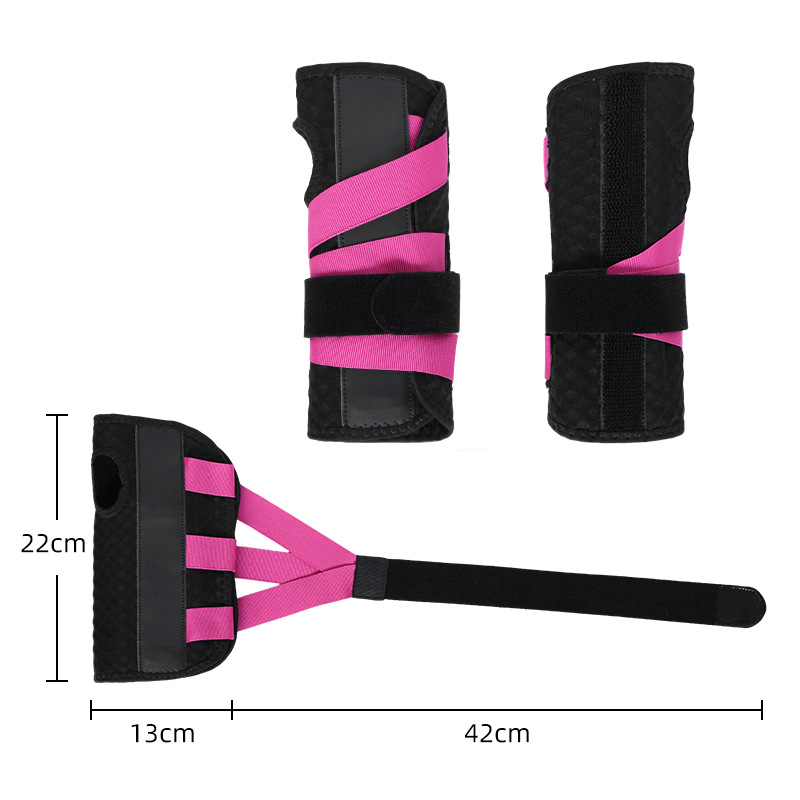 Cross-border support 3-in-1 strap wrist guard, breathable winding and fixing sports gloves, tendon sheath wrist joint wrist guard pic 8