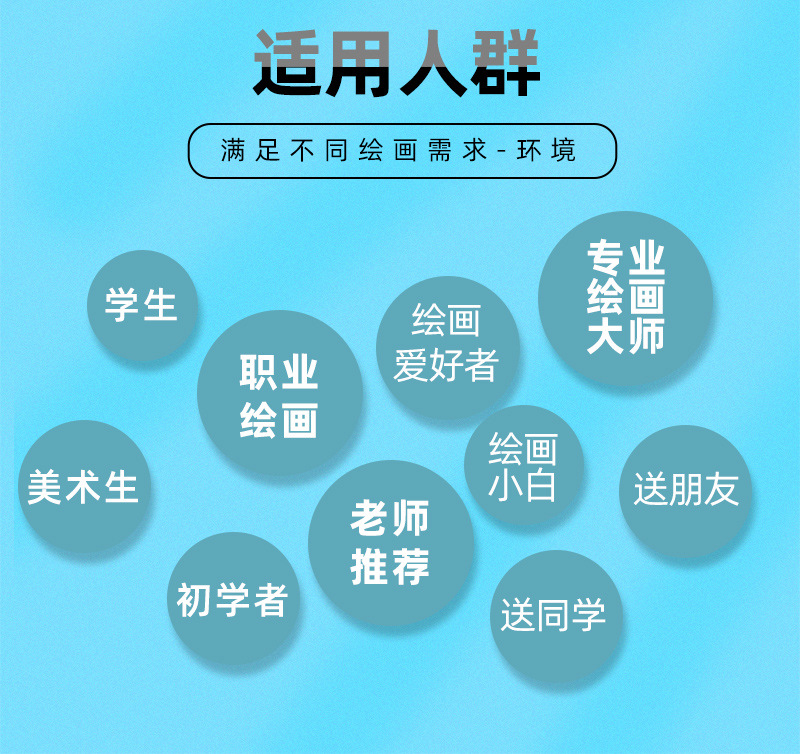 Tianhui Colored Pencil Set, Cross-border Children's drawing Pencils, oil-based colored pencils, 12-color plastic rod colored pencils wholesale pic 10