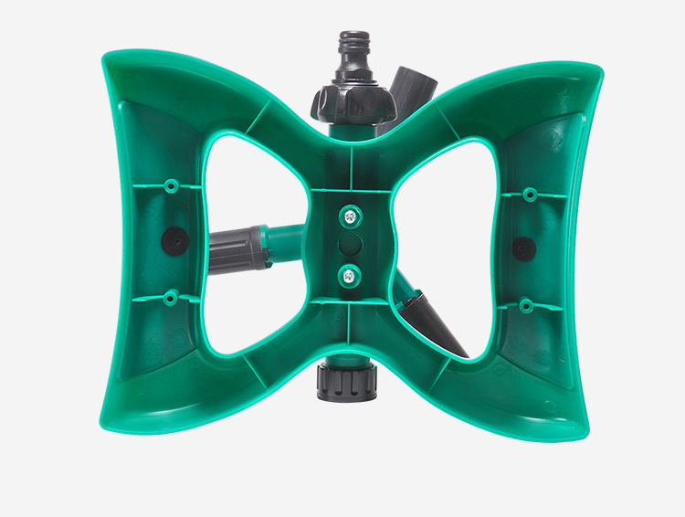跨境草坪灌溉喷头塑料360°度自动喷水器串联式大三叉花园洒水器详情7