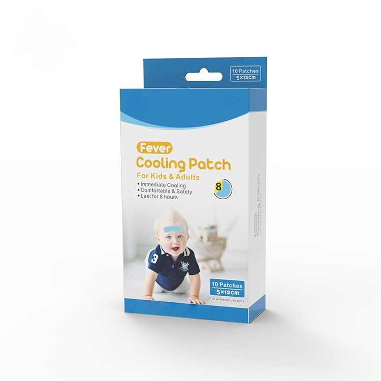 Cross-border exclusive fever-reducing patches for children and infants, general physical cooling cold compresses, hydrogel cooling patches, home fever-reducing patches pic 6