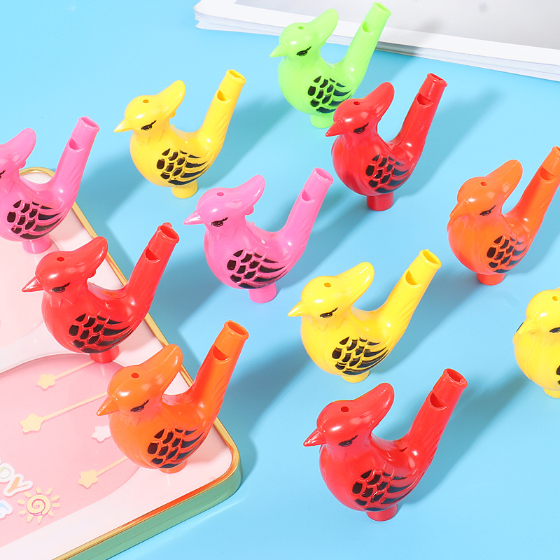 小号塑料水鸟口哨儿童怀旧小玩具幼儿园小礼品乐器口哨活动扫码详情4