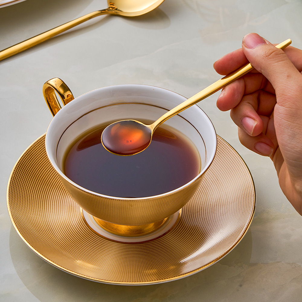 跨境不锈钢餐具刀叉勺子高颜值葡萄牙甜品牛排西餐spoons24件套装详情7