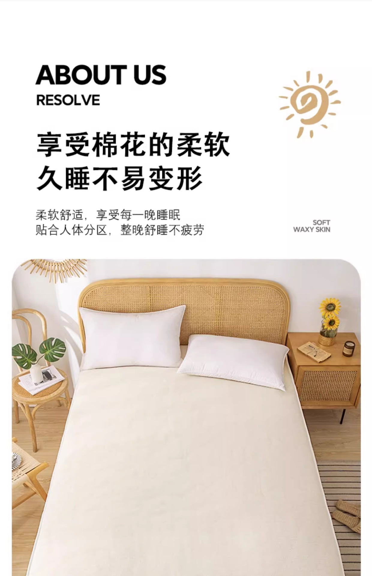 Xinjiang cotton mattress, cotton wadded pad, single folded thickened pad for dormitory students, household all-cotton soft pad pic 7