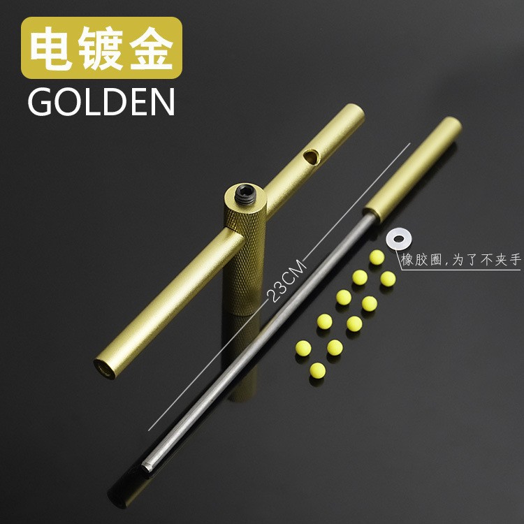 8090后怀旧儿童玩具铝合金仿竹子霹雳枪竹筒枪噼啪筒玩具工艺品详情26