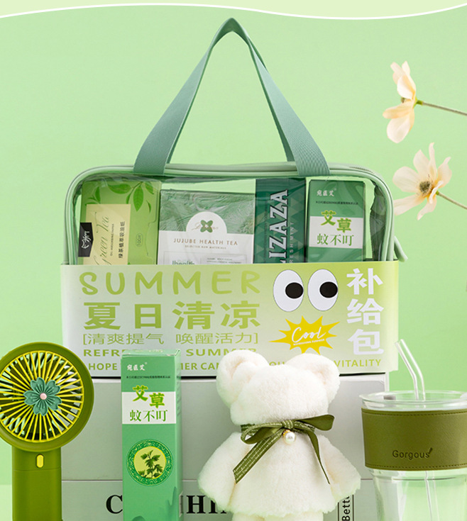 伴手礼夏季旅游防暑降温大礼包清凉商务送客户公司员工实用小礼品详情3