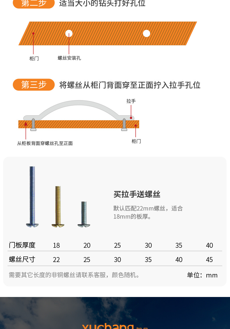 抽屉锌合金实心加厚单孔拉手现代橱柜门衣柜把手柜子圆形单孔拉手详情14