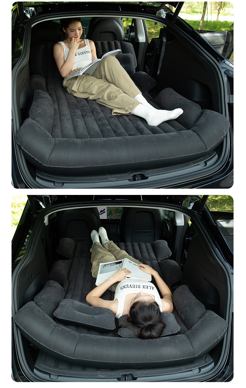 Factory in-stock SUV trunk inflatable beds, travel trunk inflatable beds, foldable inflatable beds pic 24