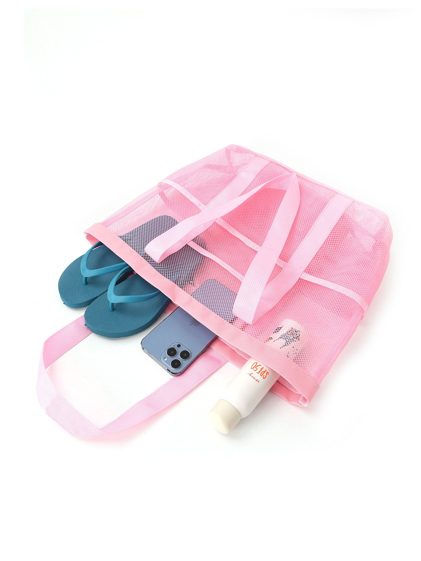 沙滩包大容量玩具网眼游泳包多功能旅行手提单肩沙滩袋泳衣收纳包详情14