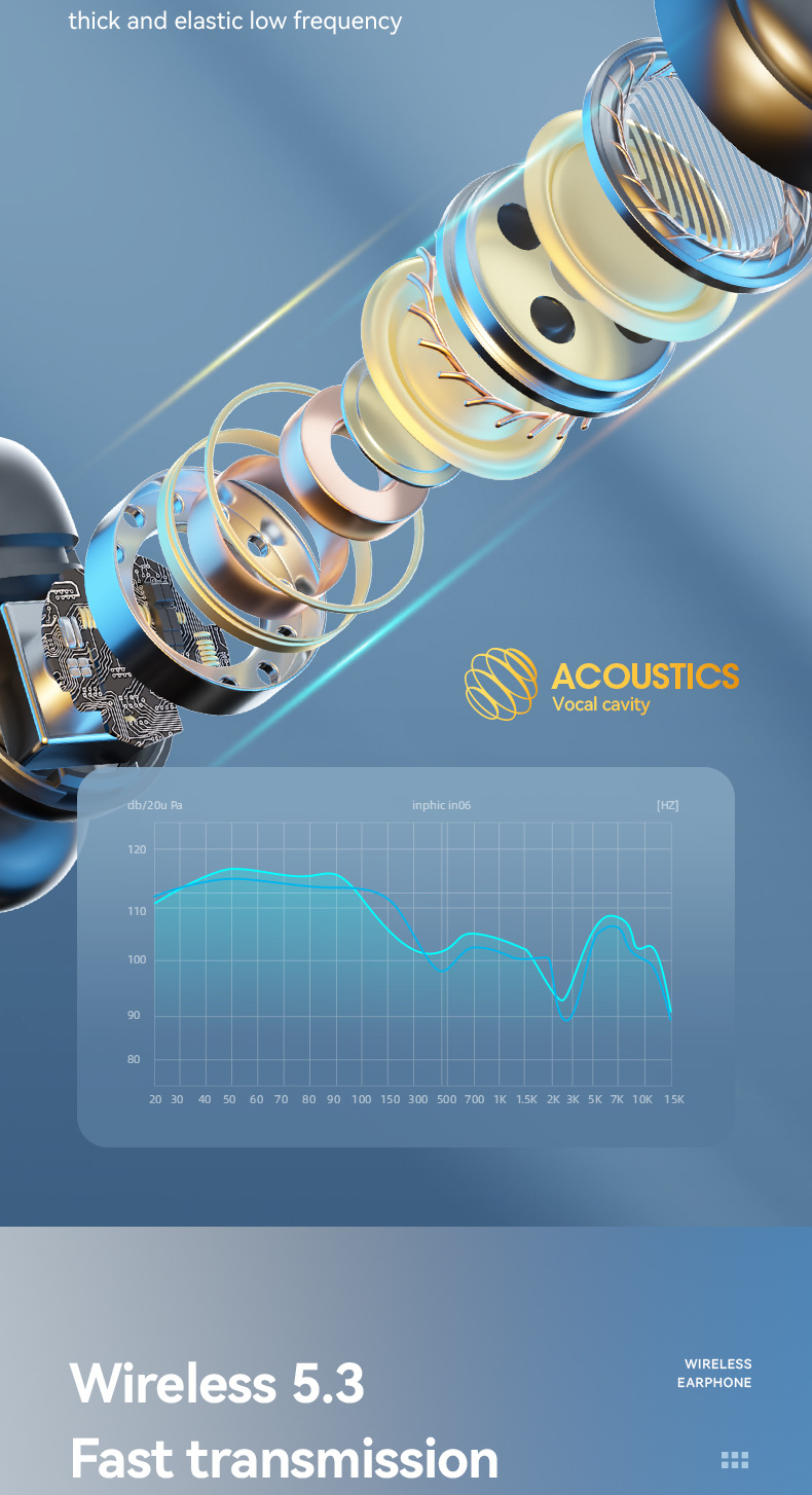 同声传译AI翻译蓝牙耳机镜面数显不入耳超好音质降噪耳机工厂批发价格详情5