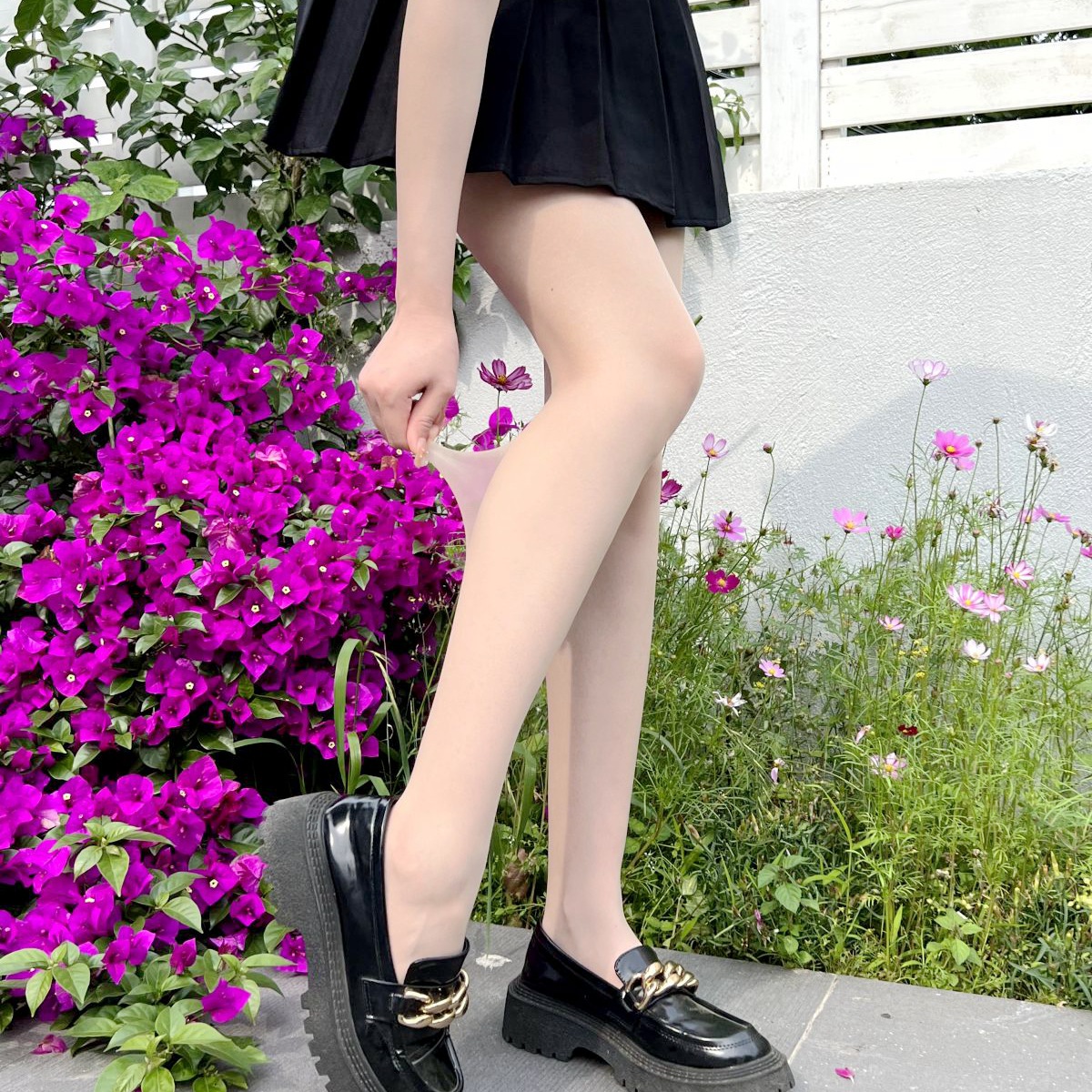 Huamuyan H123 fourth-generation ultra-thin stockings, sexy and smooth, transparent toe tips, 165-185cm, extended one-line crotch pic 20