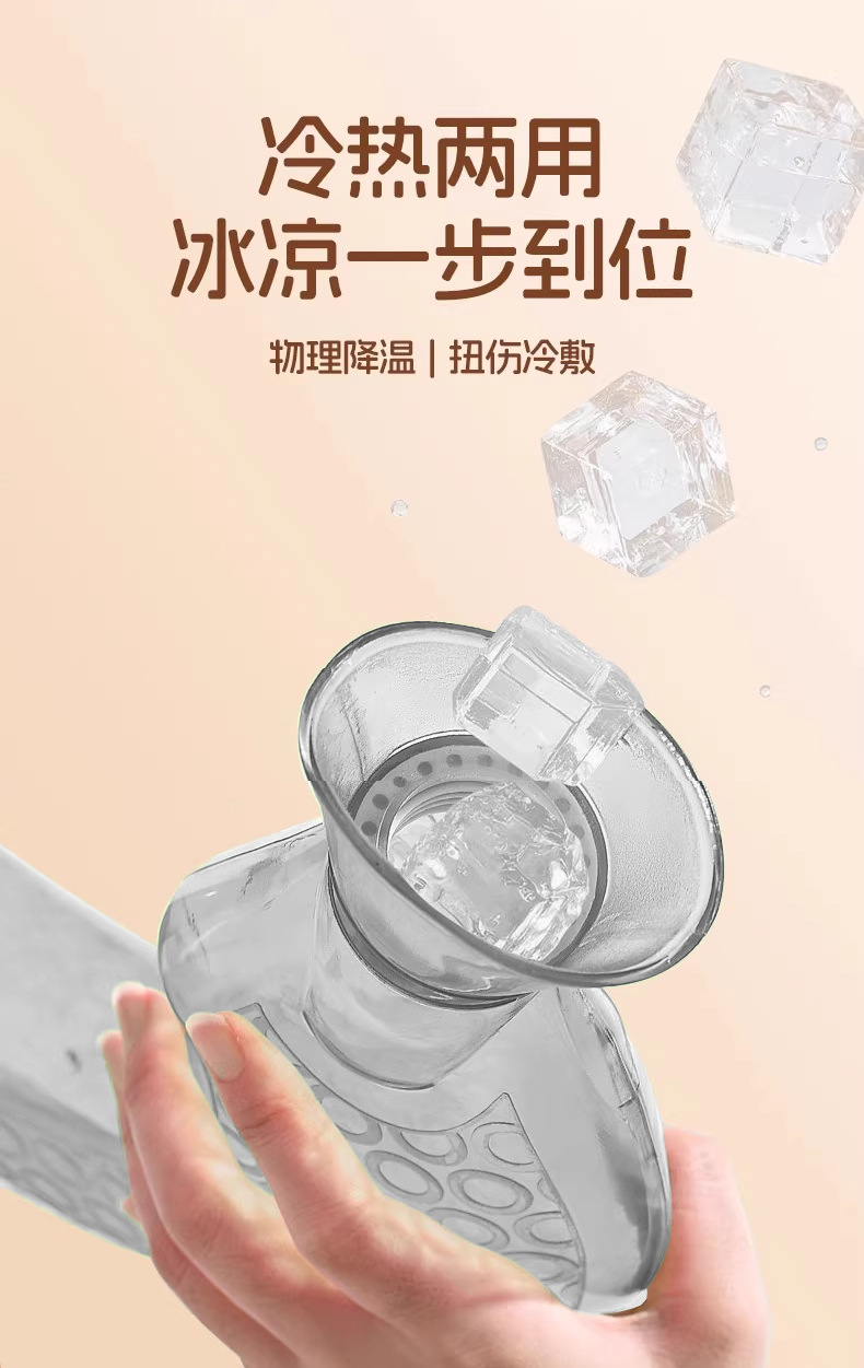 U-shaped hot water bag neck water filling for neck protection, shoulder and neck warmth, cervical heat compress, warm water bag for feet and hands, new winter style pic 7