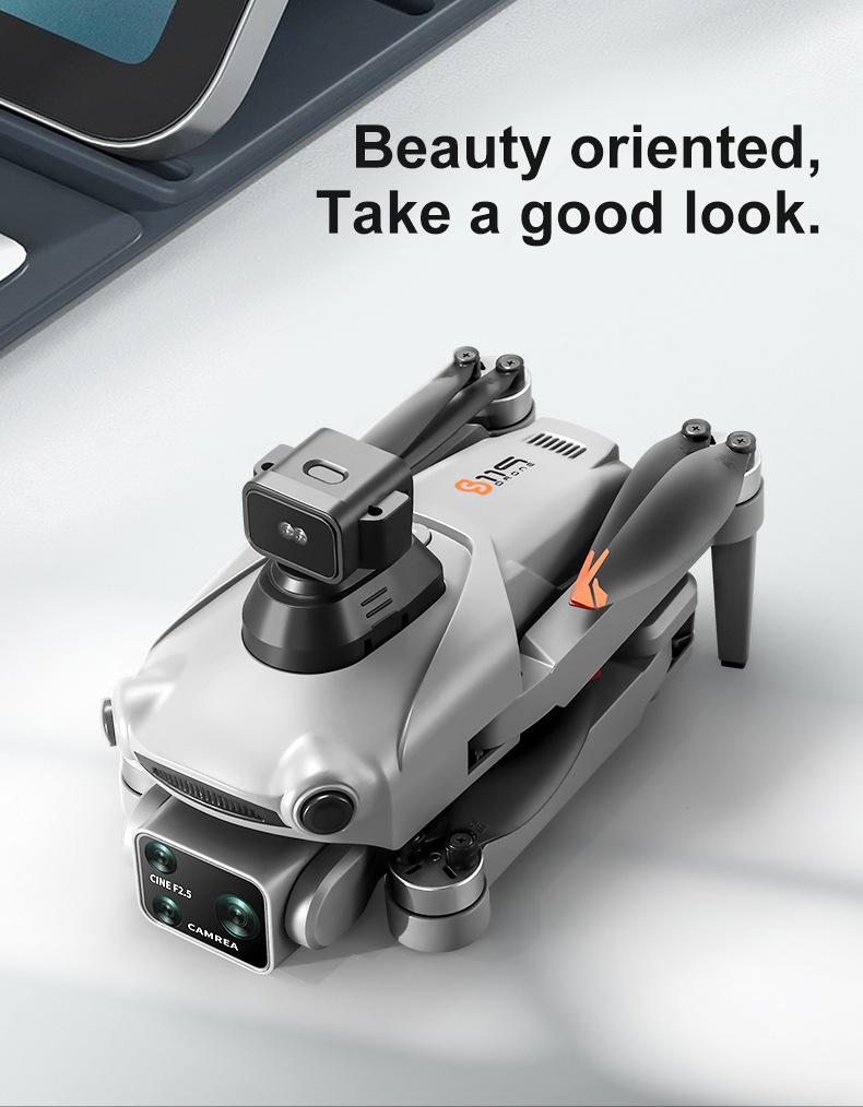 The new cross-border S119 drone features GPS positioning for return with a screen and is a high-end aerial photography quadcopter with an 8k long battery life pic 32