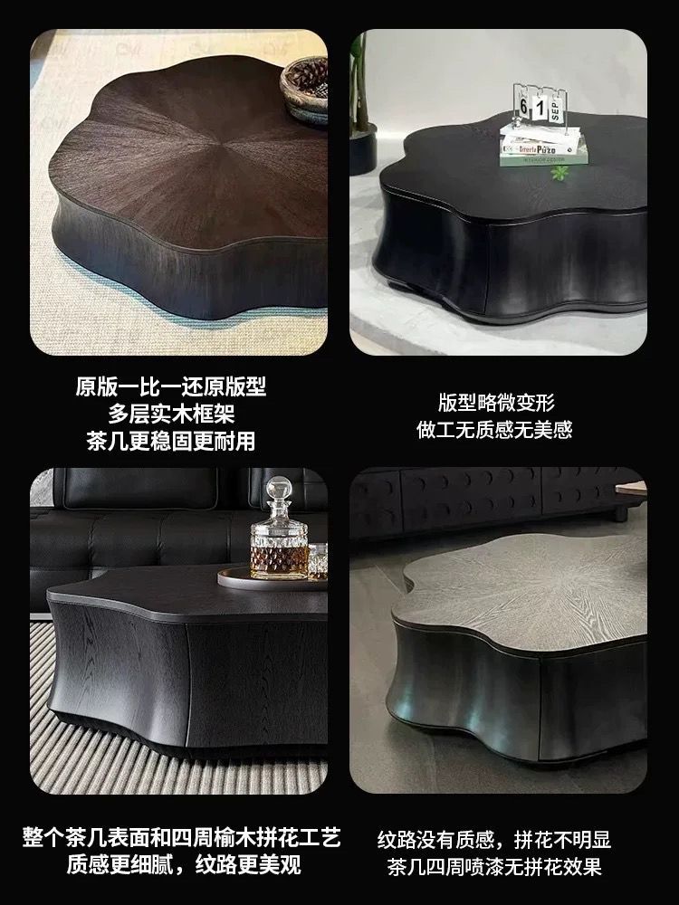 2025新款茶几家用简约现代高级茶几客厅云朵创意蝴蝶设计款高级感详情3