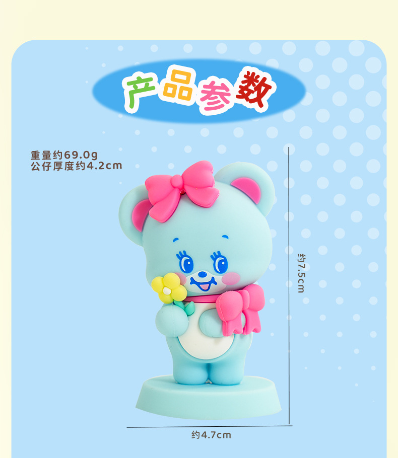 swimmer昭和系列盲盒可爱公仔摆件车载桌摆潮流手办玩具创意礼品详情7