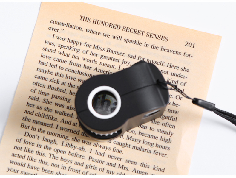 TH-6701C Portable 50x high-definition magnifying glass LED lamp mobile phone holder microscope photography for jewelry appraisal pic 13