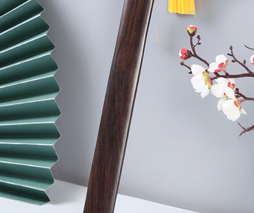 紫光檀戒尺古代老师用教鞭教棍实木中式加厚家规木板教育学生sp板详情12