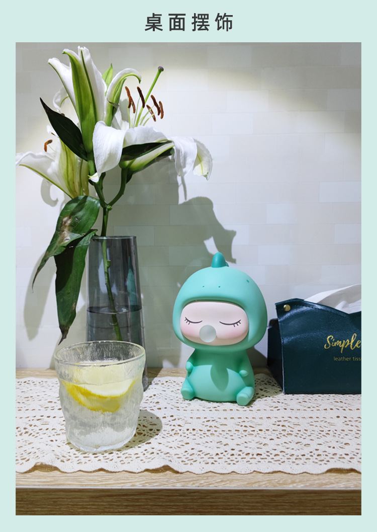 Cute vinyl figurines, cake baking decorations, little dinosaurs, bubble-blowing soft furnishings, and creative home dolls for the living room pic 6