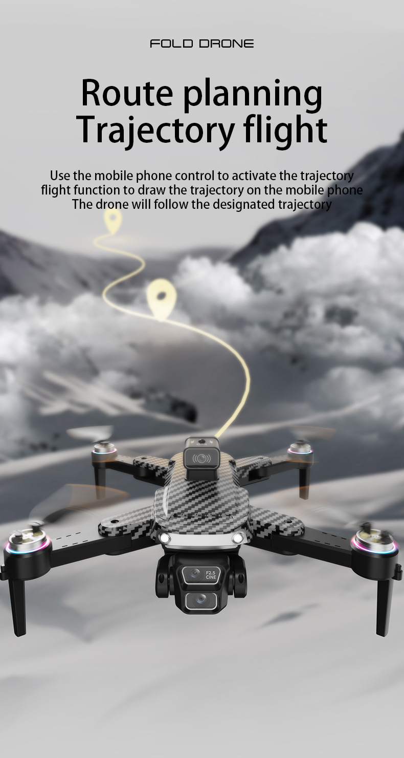 无人机S7H跨境高清航拍无刷电机电调高清航拍遥控带屏幕玩具批发详情27