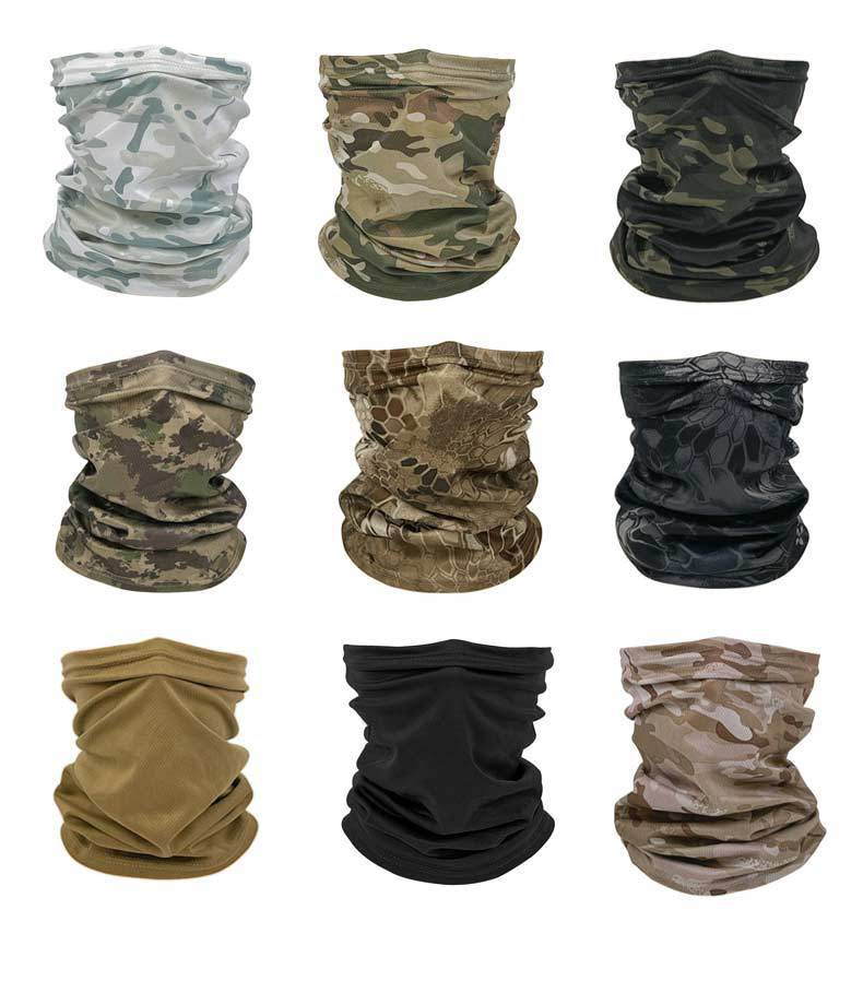 骑行面罩防晒围脖户外圆边大檐帽男登山野营钓鱼透气遮阳渔夫帽子详情1