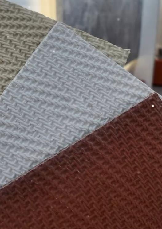 麻编软石 洞石马赛克外墙米黄麻编软石软瓷墙贴通体砖凹凸面墙板酒店背景绿生新材料详情9