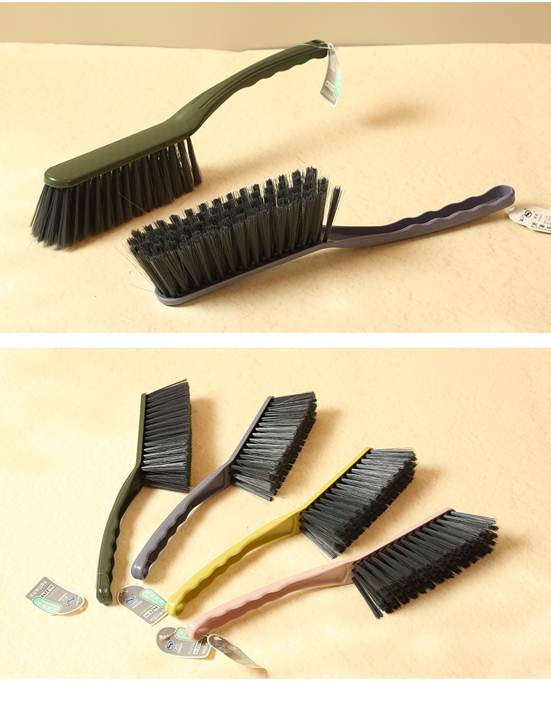 厂家批发大号扫床刷 短柄除尘刷 塑料纯色扫床刷 客厅卧室清洁刷0436-	 2298详情9