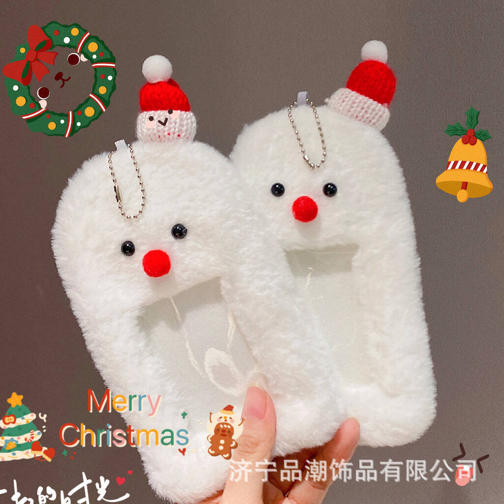 可爱边牧卡套毛绒追星爱豆3寸拍立得饭卡证件套小卡收纳书包挂件详情15